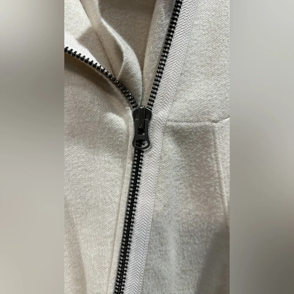 Free people Georgia sweater hoodie cream moto cut - Picture 7 of 11